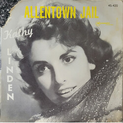 Kathy Linden Allentown Jail / That's What Love Is USED VINYL 7INCH 45 RPM SINGLE