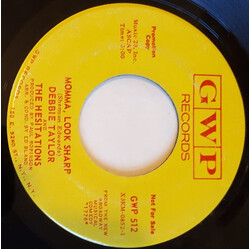 Debbie Taylor / The Hesitations Momma, Look Sharp USED VINYL 7INCH 45 RPM SINGLE PROMO