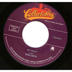 Rare Earth Get Ready / (I Know) I'm Losing You USED VINYL 7INCH 45 RPM REISSUE