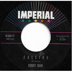 Bobby John (3) Falling / I Hope You Fall In Love With Me USED VINYL 7INCH 45 RPM SINGLE