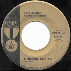 Ken Jones And His Orchestra Chicken Pot Pie USED VINYL 7INCH 45 RPM SINGLE