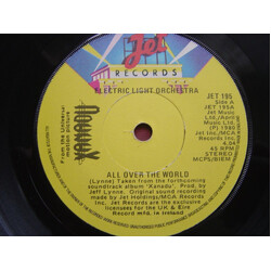 Electric Light Orchestra All Over The World USED VINYL 7INCH 45 RPM SINGLE