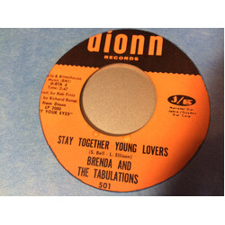 Brenda & The Tabulations Stay Together Young Lovers / Who's Lovin' You USED VINYL 7INCH 45 RPM
