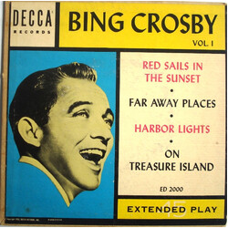 Bing Crosby Vol. 1 USED VINYL 7INCH 45 RPM EP
