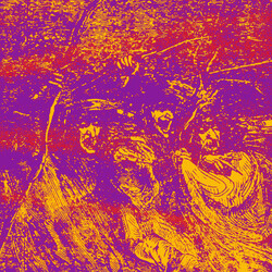 Los Mundos Dios Es Fuzz USED VINYL 12INCH 45 RPM EP