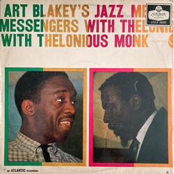 Art Blakey & The Jazz Messengers Art Blakey's Jazz Messengers With Thelonious Monk Vinyl LP USED