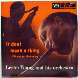 Lester Young And His Orchestra It Don't Mean A Thing (If It Ain't Got That Swing) Vinyl LP USED