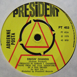 Adrienne Posta Cruisin' Casanova USED VINYL 7INCH PROMO