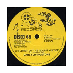 Carlton Livingston / Elpedo And The Sonics Children Of The Mountain Top / Here Comes The Hurt Again Vinyl 12" USED