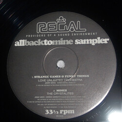 Various All Back To Mine Sampler Vinyl 12" USED