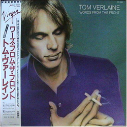Tom Verlaine Words From The Front Vinyl LP USED