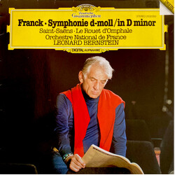 César Franck / Camille Saint-Saëns / Orchestre National De France / Leonard Bernstein Symphonie In D-moll/in D-minor Vinyl LP USED