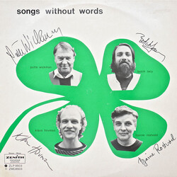 Putte Wickman / Butch Lacy / Klavs Hovman / Bjarne Rostvold Songs Without Words Vinyl LP USED