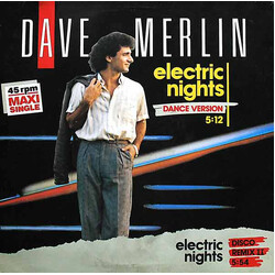 Dave Merlin Electric Nights VINYL 12" USED