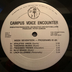 Various Campus Voice Encounter Vinyl LP USED