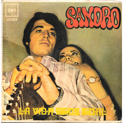 Sandro (25) La Vida Sigue Igual USED VINYL 7INCH 33 S RPM