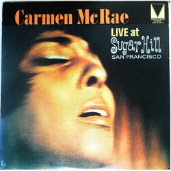 Carmen McRae Live At Sugar Hill San Francisco Vinyl LP USED