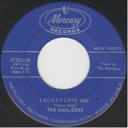The Danleers I Really Love You / My Flaming Heart USED VINYL 7INCH SINGLE 45 RPM