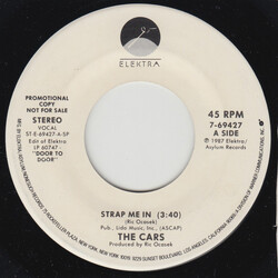 The Cars Strap Me In USED VINYL 7INCH SINGLE 45 RPM PROMO