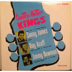 Sonny James / Roy Acuff / Jimmy C. Newman Country & Western Kings Vinyl LP USED