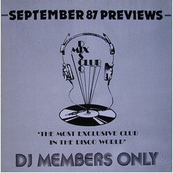 Various September 87 Previews Vinyl LP USED