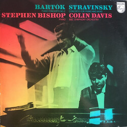 Béla Bartók / Igor Stravinsky / Stephen Bishop (3) / Sir Colin Davis / BBC Symphony Orchestra Piano Concerto No. 2 / Concerto For Piano And Wind Vinyl