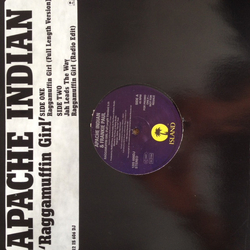 Apache Indian / Frankie Paul Raggamuffin Girl Vinyl 12" USED