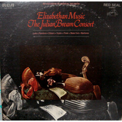The Julian Bream Consort Elizabethan Music Vinyl LP USED