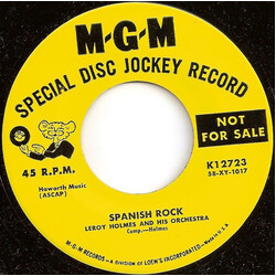 LeRoy Holmes Orchestra Spanish Rock / In A Persian Market USED VINYL 7INCH 45 RPM PROMO