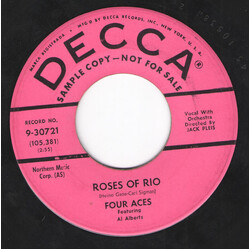 The Four Aces / Al Alberts Roses Of Rio USED VINYL 7INCH 45 RPM PROMO