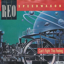 REO Speedwagon Can't Fight This Feeling Vinyl 7" USED