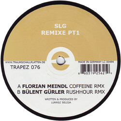 Slg Remixe Pt1 VINYL 12" USED