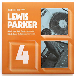 Lewis Parker Lean Back Remix (Instrumental) b/w Sunny Dedications (Instrumental) USED VINYL 7INCH 45 RPM