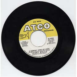 Lenny Welch A Sunday Kind Of Love USED VINYL 7INCH SINGLE 45 RPM
