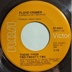 Floyd Cramer Theme From Two-Twenty-Two USED VINYL 7INCH 45 RPM SINGLE