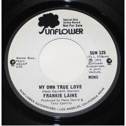 Frankie Laine My Own True Love USED VINYL 7INCH 45 RPM PROMO STYRENE STEREO MONO