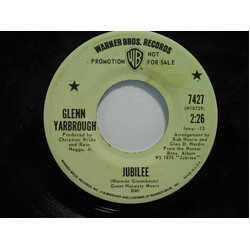 Glenn Yarbrough Jubilee USED VINYL 7INCH 45 RPM SINGLE PROMO
