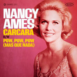 Nancy Ames Carcara / Pow, Pow, Pow USED VINYL 7INCH 45 RPM LIMITED EDITION