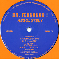 Dr. Fernando! Absolutely USED VINYL 12INCH 45 RPM EP