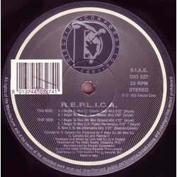 R.E.P.L.I.C.A. I Begin To Run USED VINYL 12INCH 33 S RPM