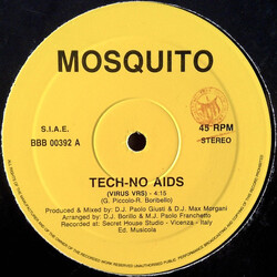 Mosquito (2) Tech-No Aids USED VINYL 12INCH 45 RPM