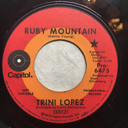 Trini Lopez Ruby Mountain / Y Volvere USED VINYL 7INCH 45 RPM PROMO