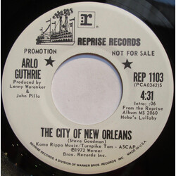 Arlo Guthrie The City Of New Orleans USED VINYL 7INCH 45 RPM SINGLE PROMO