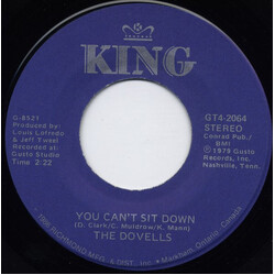 The Dovells You Can't Sit Down / The Bristol Stomp USED VINYL 7INCH SINGLE