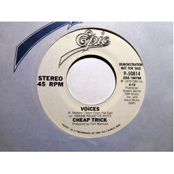 Cheap Trick Voices USED VINYL 7INCH 45 RPM PROMO
