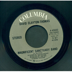 David Clayton-Thomas Magnificent Sanctuary Band / North Beach Racetrack USED VINYL 7INCH 45 RPM SINGLE