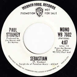 Noel Paul Stookey Sebastian USED VINYL 7INCH 45 RPM PROMO