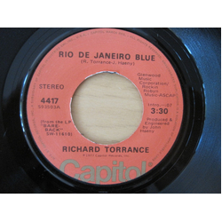 Richard Torrance Rio De Janeiro Blue / Leave My Love Behind Vinyl 7" USED