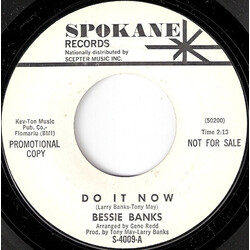 Bessie Banks Do It Now / (You Should Have Been A) Doctor Vinyl 7" USED