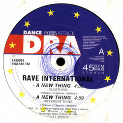 Rave International A New Thing USED VINYL 12INCH